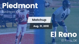 Matchup: Piedmont  vs. El Reno  2018