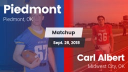 Matchup: Piedmont  vs. Carl Albert   2018