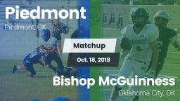 Matchup: Piedmont  vs. Bishop McGuinness  2018