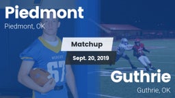 Matchup: Piedmont  vs. Guthrie  2019