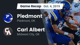 Recap: Piedmont  vs. Carl Albert   2019