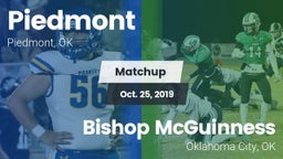 Matchup: Piedmont  vs. Bishop McGuinness  2019