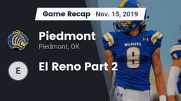Recap: Piedmont  vs. El Reno Part 2 2019