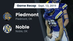 Recap: Piedmont  vs. Noble  2019