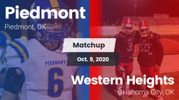 Matchup: Piedmont  vs. Western Heights  2020