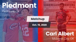 Matchup: Piedmont  vs. Carl Albert   2020