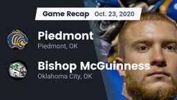 Recap: Piedmont  vs. Bishop McGuinness  2020
