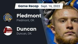 Recap: Piedmont  vs. Duncan  2022