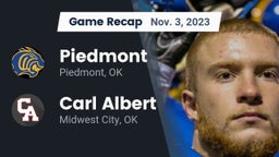 Recap: Piedmont  vs. Carl Albert   2023