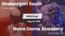 Matchup: Sheboygan South vs. Notre Dame Academy 2019