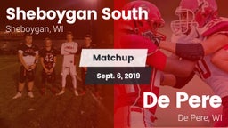 Matchup: Sheboygan South vs. De Pere  2019