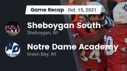 Recap: Sheboygan South  vs. Notre Dame Academy 2021