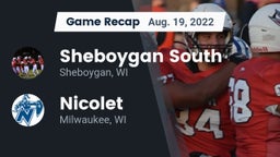 Recap: Sheboygan South  vs. Nicolet  2022