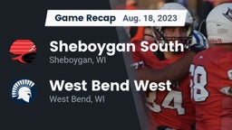 Recap: Sheboygan South  vs. West Bend West  2023
