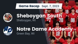 Recap: Sheboygan South  vs. Notre Dame Academy 2023