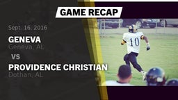 Recap: Geneva  vs. Providence Christian  2016