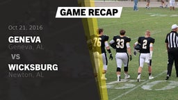 Recap: Geneva  vs. Wicksburg  2016