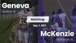 Matchup: Geneva  vs. McKenzie  2017