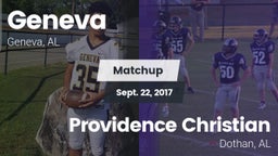 Matchup: Geneva  vs. Providence Christian  2017