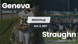 Matchup: Geneva  vs. Straughn  2017