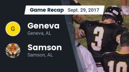 Recap: Geneva  vs. Samson  2017