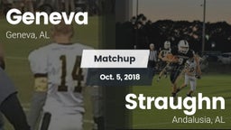 Matchup: Geneva  vs. Straughn  2018