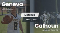 Matchup: Geneva  vs. Calhoun  2018