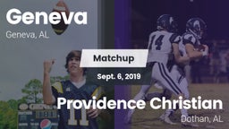 Matchup: Geneva  vs. Providence Christian  2019