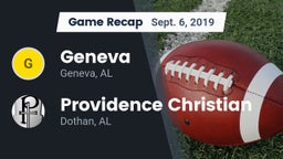 Recap: Geneva  vs. Providence Christian  2019