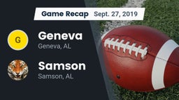 Recap: Geneva  vs. Samson  2019