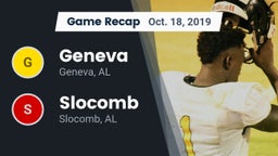 Recap: Geneva  vs. Slocomb  2019