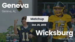 Matchup: Geneva  vs. Wicksburg  2019
