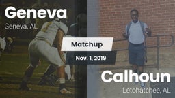 Matchup: Geneva  vs. Calhoun  2019