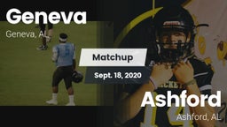 Matchup: Geneva  vs. Ashford  2020