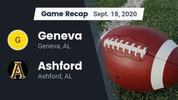Recap: Geneva  vs. Ashford  2020