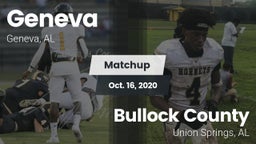 Matchup: Geneva  vs. Bullock County  2020