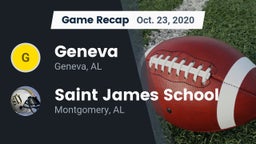 Recap: Geneva  vs. Saint James School 2020