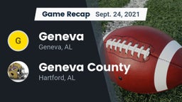 Recap: Geneva  vs. Geneva County  2021