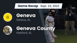 Recap: Geneva  vs. Geneva County  2022