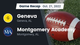 Recap: Geneva  vs. Montgomery Academy  2022