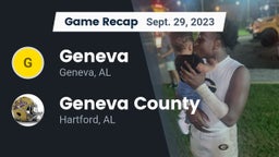 Recap: Geneva  vs. Geneva County  2023