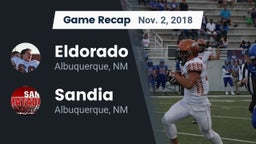 Recap: Eldorado  vs. Sandia  2018