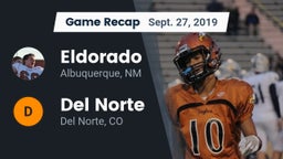 Recap: Eldorado  vs. Del Norte  2019
