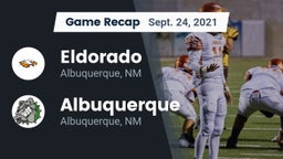 Recap: Eldorado  vs. Albuquerque  2021