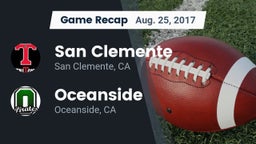 Recap: San Clemente  vs. Oceanside  2017