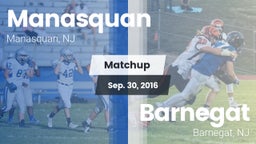 Matchup: Manasquan High vs. Barnegat  2016