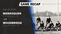 Recap: Manasquan  vs. Woodbridge  2016