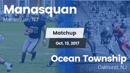 Matchup: Manasquan High vs. Ocean Township  2017