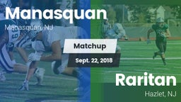 Matchup: Manasquan High vs. Raritan  2018