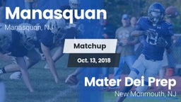 Matchup: Manasquan High vs. Mater Dei Prep 2018